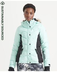 Superdry - Sport Snow Luxe Puffer Jacket - Lyst