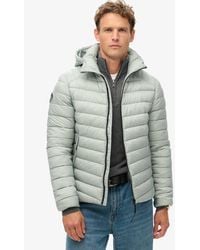Superdry - & Co Hooded Fuji Sport Padded Jacket - Lyst