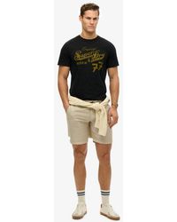 Superdry - & Co Leather & Boot Co Script T-shirt - Lyst