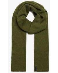 Superdry - Essential Logo Gebreide Sjaal - Lyst