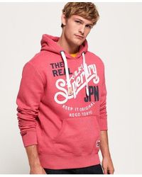 Superdry - Keep It Duo Hoodie Sunset Marl - Lyst