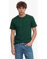 Superdry - Essential Stacked Logo Embroidered T-Shirt - Lyst