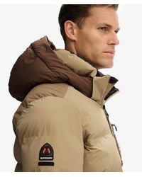 Superdry - & Co Ski Sports Padded Block Jacket - Lyst