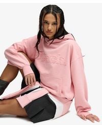 Superdry - Bench X & Co Bench Oversized Applique Hoodie - Lyst