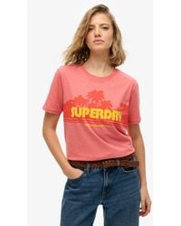Superdry - & Co Outdoor Stripe Relaxed T-shirt - Lyst