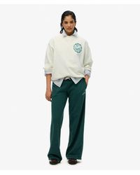 Superdry - & Co Lo-fi Outdoor Mono Loose Crew Sweatshirt - Lyst