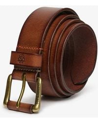 Superdry - & Co Classic Leather Belt - Lyst