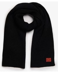 Superdry - Workwear Gebreide Sjaal - Lyst