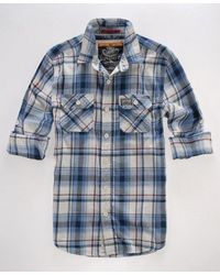 Superdry - Lumberjack Brush Shirt Ronodo - Lyst