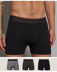 Superdry - Organic Cotton Classic Boxer Triple Pack - Lyst