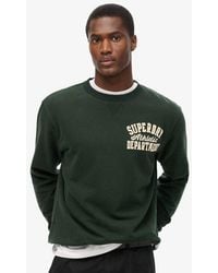 Superdry - & Co Vintage Athletic Crew Neck Sweatshirt - Lyst