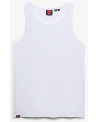 Superdry - & Co Unbrushed Essential Logo Vest - Lyst