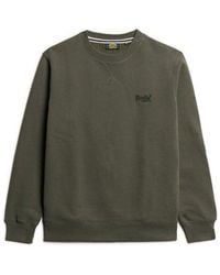 Superdry - & Co Essential Logo Crew Sweatshirt - Lyst