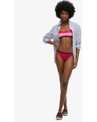 Superdry - & Co Ladies Elastic Cheeky Bikini Briefs - Lyst
