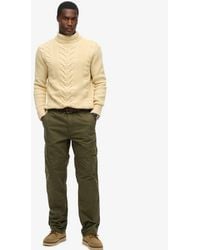 Superdry - & Co Classic Organic Cotton baggy Cargo Pants - Lyst