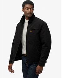 Superdry - Cotton Canvas Barn Jacket - Lyst
