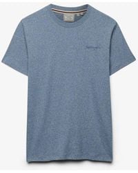 Superdry - & Co Essential Company Logo Embroidered T-shirt - Lyst