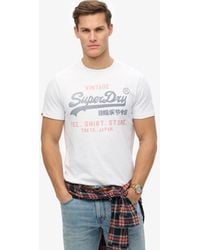 Superdry - & Co Vintage Logo Heritage Relaxed T-shirt - Lyst