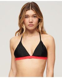 Superdry - Triangle Elastic Bikini Top - Lyst