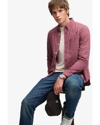 Superdry - & Co Preppy Poplin Long Sleeve Shirt - Lyst