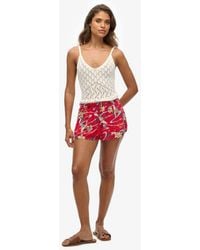 Superdry - & Co Vintage Beach Printed Shorts - Lyst