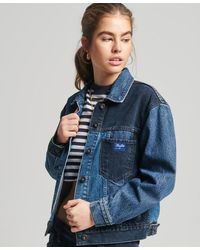 Superdry Jean and denim jackets for Women | Online Sale up to 30% off | Lyst