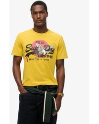 Superdry - & Co Tokyo Graphic T Shirt - Lyst