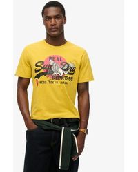 Superdry - & Co Tokyo Graphic T Shirt - Lyst