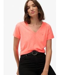 Superdry - & Co Studios Slub Embroidered T-shirt - Lyst