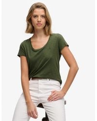 Superdry - & Co Studios Scoop Neck T-shirt - Lyst