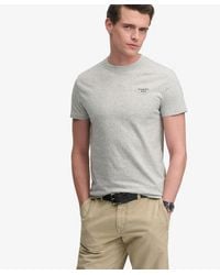 Superdry - & Co Essential Serif Logo Embroidered T-shirt - Lyst