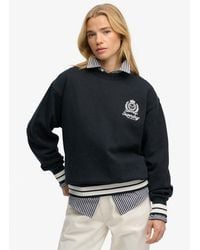 Superdry - & Co Country Club Crest Crew Sweatshirt - Lyst