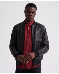 Superdry Leather jackets for Men | Online Sale up to 50% off | Lyst