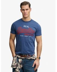 Superdry - Vintage Logo Classic T-Shirt - Lyst