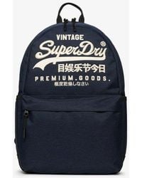 Superdry - Ladies Classic Embroidered Heritage Montana Backpack - Lyst