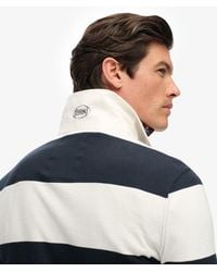 Superdry - Gestreept Vintage Athletic Rugbyshirt - Lyst