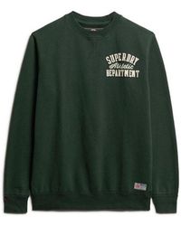 Superdry - & Co Vintage Athletic Crew Neck Sweatshirt - Lyst