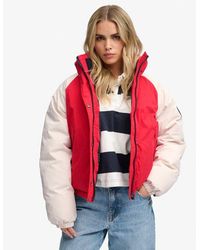 Superdry - & Co Cotton Padded Shell Jacket - Lyst