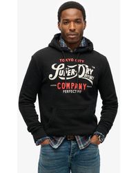 Superdry - & Co Perfect Fit Script Hoodie - Lyst