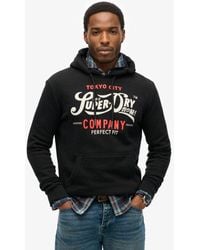 Superdry - & Co Perfect Fit Script Hoodie - Lyst