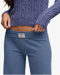 Superdry - & Co Athletic Essentials Stripe Jersey Trousers - Lyst