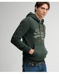 Superdry - & Co Vintage Logo Heritage Relaxed Hoodie - Lyst
