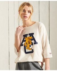 Superdry Collegiate Ivy League T-shirt - White
