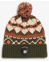 Superdry - & Co Apres Ski Knitted Beanie Hat - Lyst