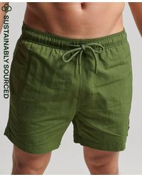 Ssense Uomo Sport & Swimwear Costumi da bagno Pantaloncini da bagno Green Nylon Swim Shorts 