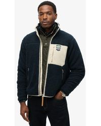 Superdry - Vintage Retro Full Zip Fleece - Lyst