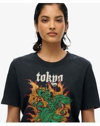Superdry - & Co Neo Trad Tattoo Relaxed T-shirt - Lyst