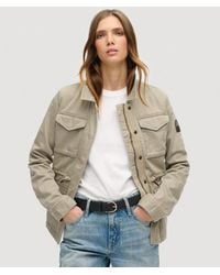 Superdry - & Co Embroidered M65 Military Jacket - Lyst
