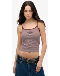 Superdry - Athletic Essentials Cami Top - Lyst