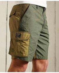 Superdry Patched Alpha Cargo Shorts - Green